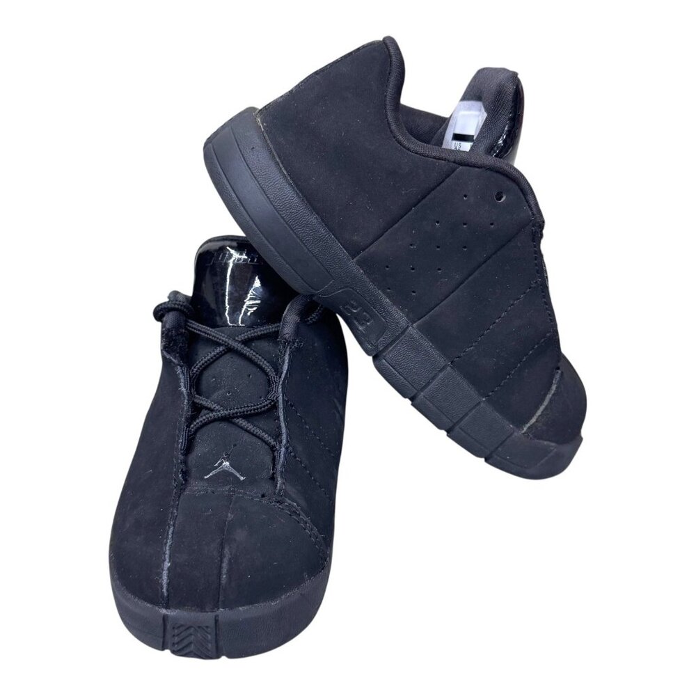 Jordan TE2 Toddler Black Performance Sneakers Low Top Sz 7 Athletic Shoes READ